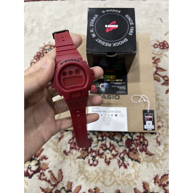 G Shock DW6935 Red Out 35th Anniversary Shopee Malaysia