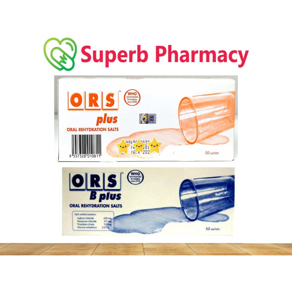 Ors B Plus Oral Rehydration Salts Shopee Malaysia