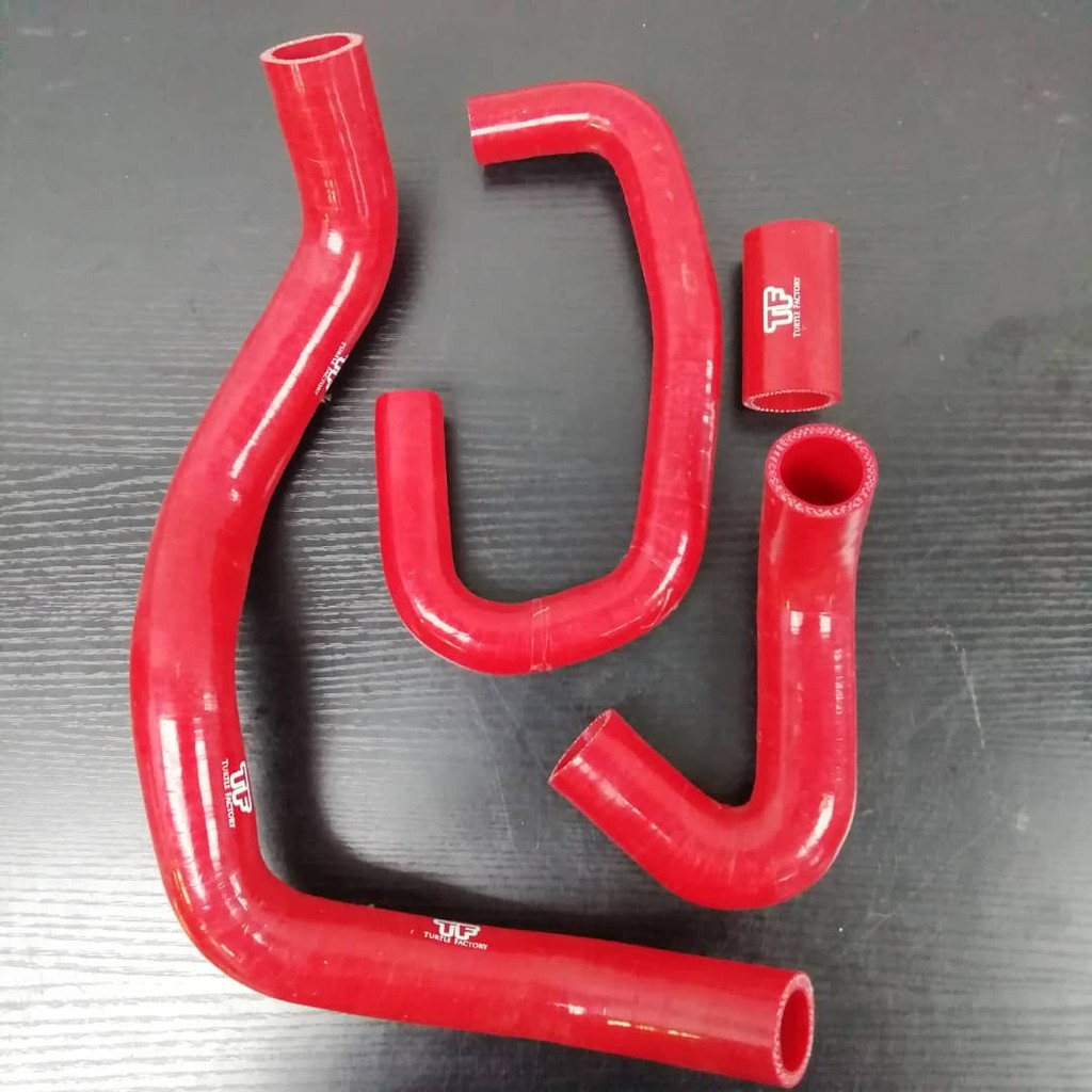 SILICONE 5LAYER RADIATOR HOSE FULL SET ORIGINAL TF THAILAND - PERODUA ...