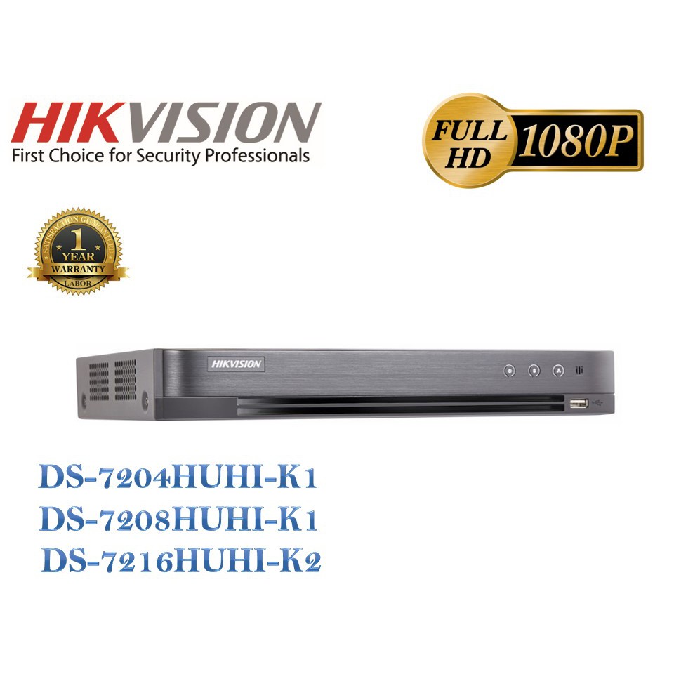 Hikvision 5mp Dvr Ds 74huhi K1 E Ds 78huhi Ds 7216huhi Shopee Malaysia