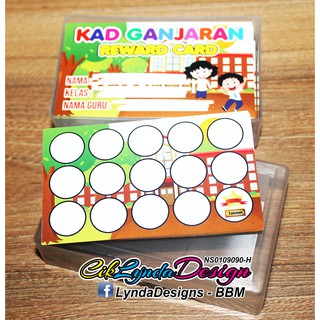 PRE-ORDER - KAD GANJARAN / REWARD CARD MURID SEKOLAH | Shopee Malaysia