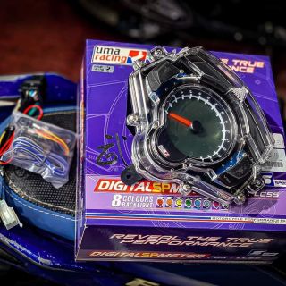 Uma Racing Digital Meter Lc135 V2 V3 V4 V5 Shopee Malaysia