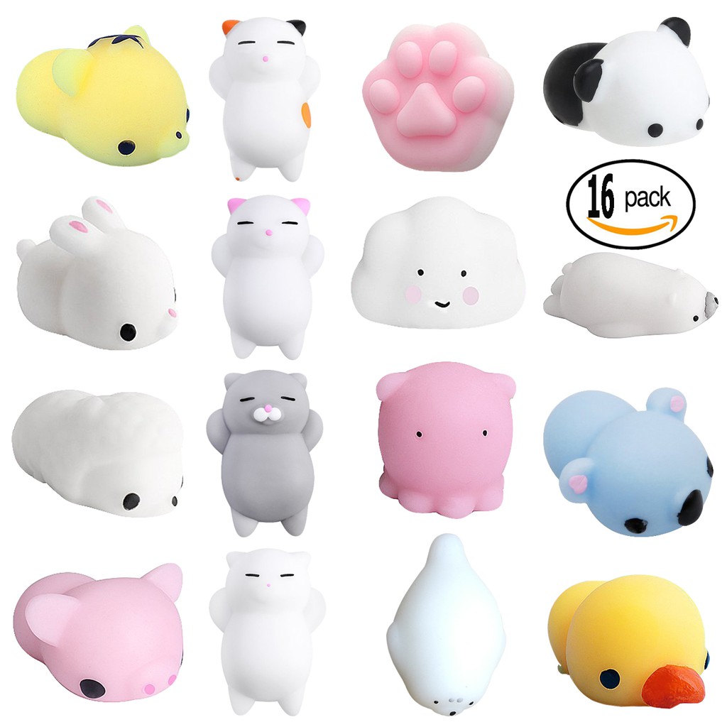 squishy rubber animals