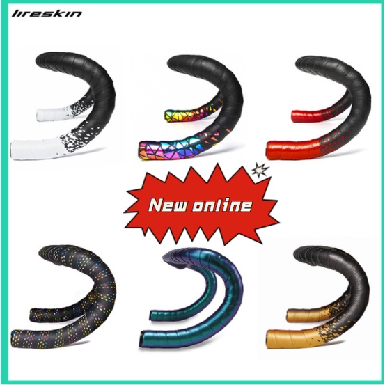 【New Online】Liteskin Bar Tape Road Bike Handlebar PU EVA Bicycle Damping Anti Vibration Wrap with 2 Bar Plug