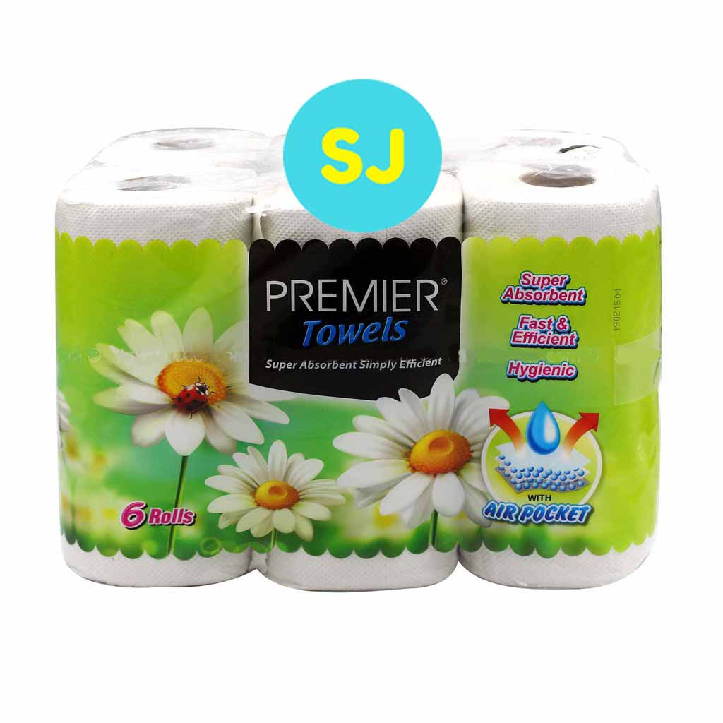 Premier Kitchen Towel (6 rolls) Shopee Malaysia