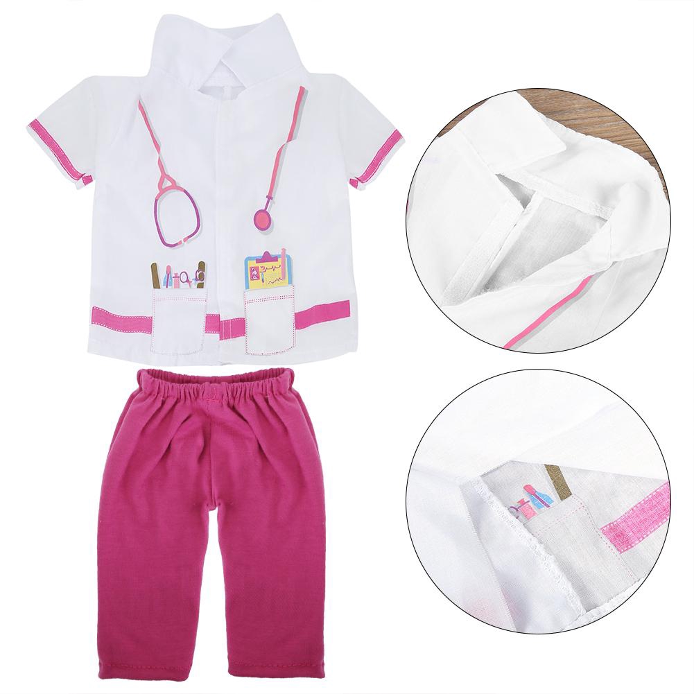 Cute Clothes Outfits for 18 Inch Doll Cosplay Doctor/Nurse Gift for Girls US#GD 