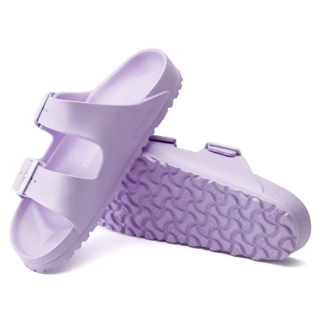light purple birkenstocks