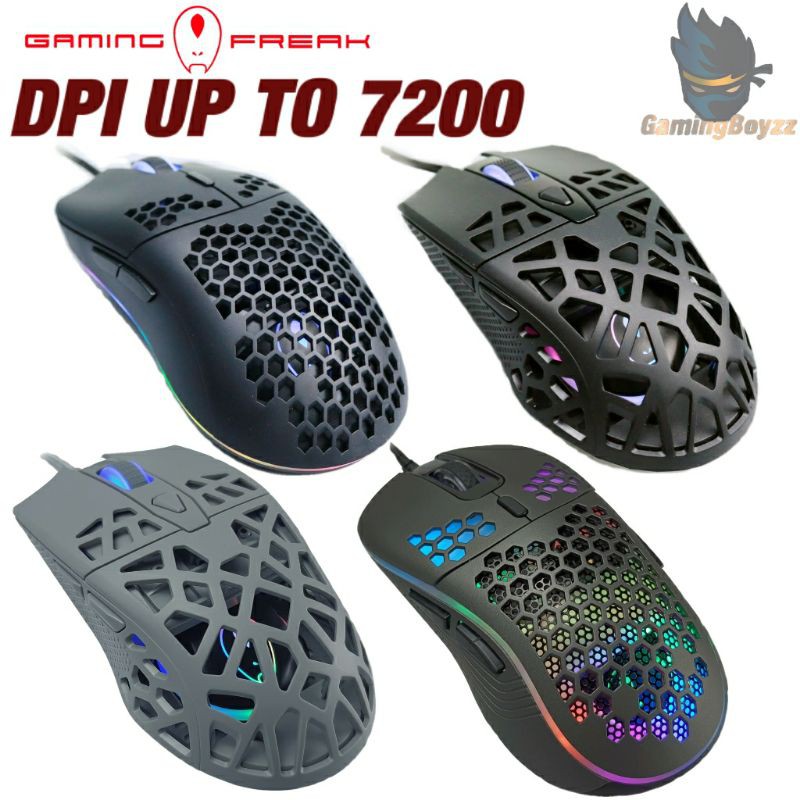 GAMING FREAK RGB GAMING MOUSE SERIES DPI UP TO 7200 810