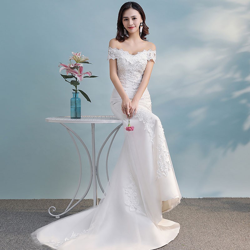 Bridal Dress Discount Hot Sale Wedding Gown Shopee Malaysia