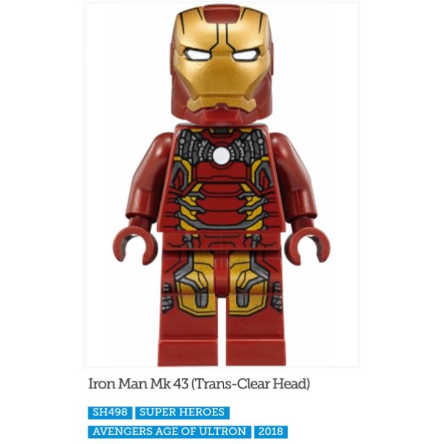 iron man lego head