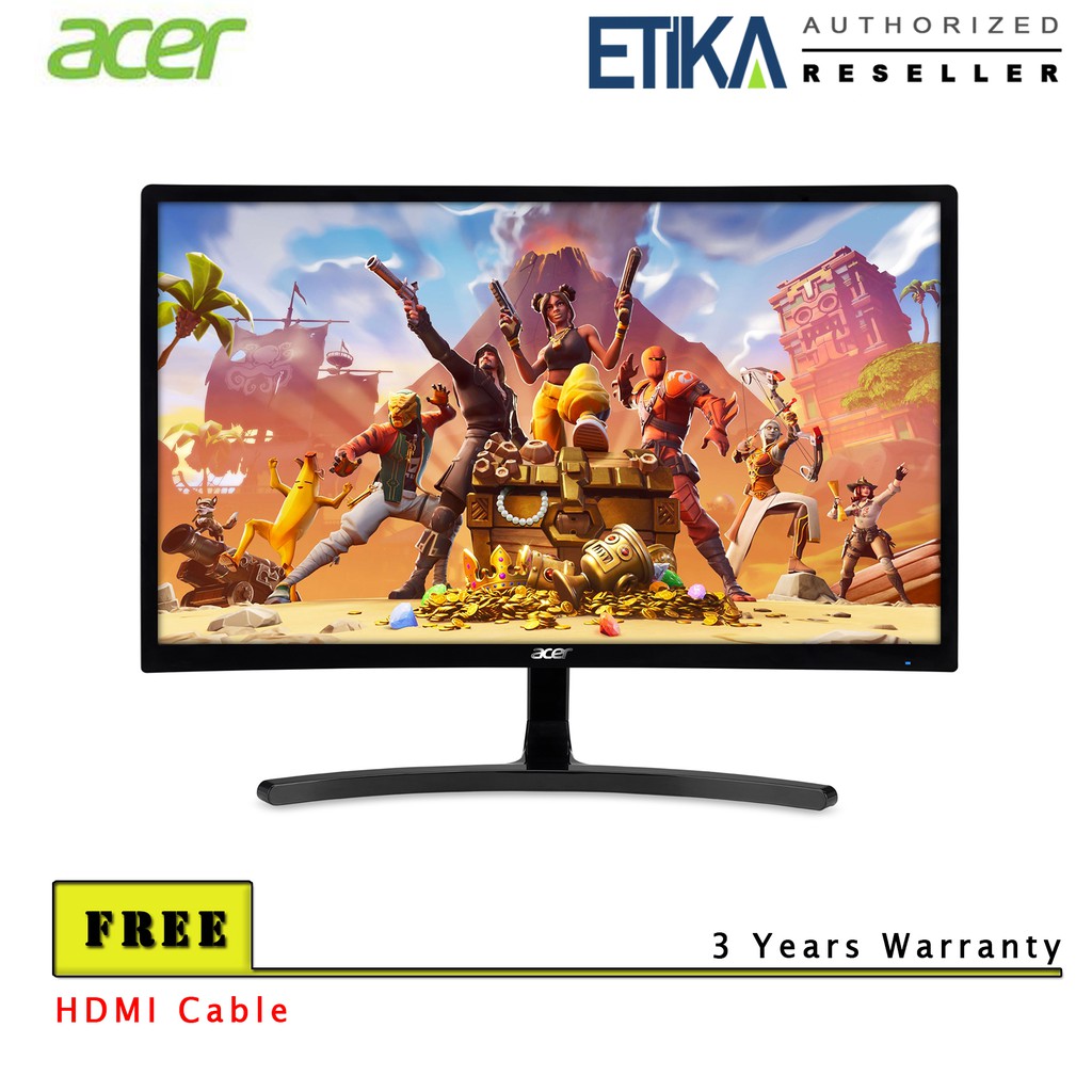 acer ED242QR 24" VA FHD 144Hz Curved G-Sync Compatible ...
