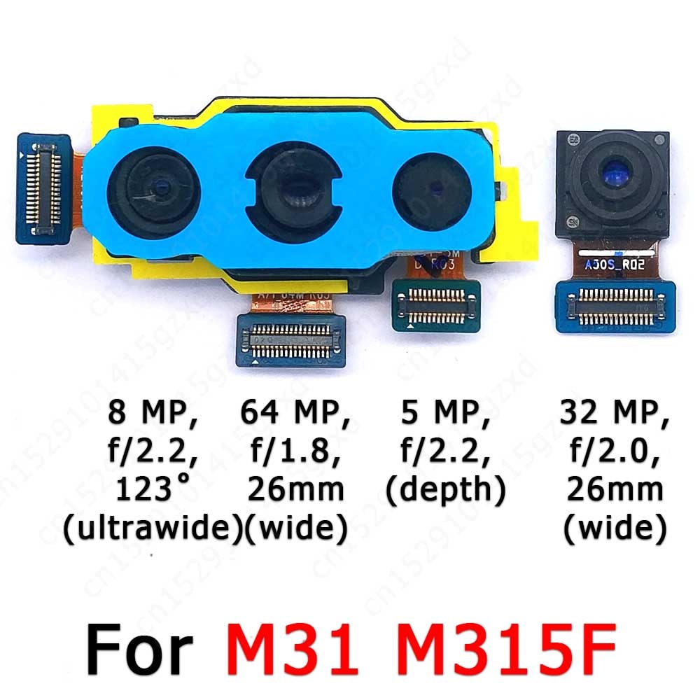 Original Rear Front Camera For Samsung Galaxy M31 M315 Small Back ...