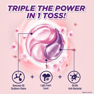 Breeze 3in1 Capsule Detergent Sakura Blossom 18's #4