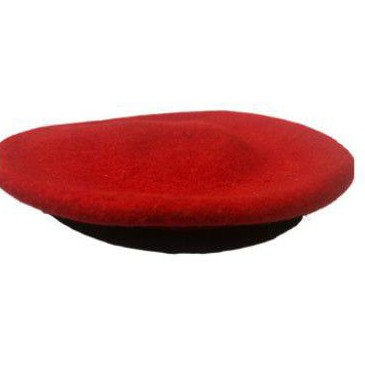 Beret merah wool original (Bomba/tentera)  Shopee Malaysia