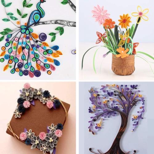 600pcs 30 Colors Diy Quilling Papers For Decorate Your Bedroom Living Room Classroom Wedding Party Even Cards