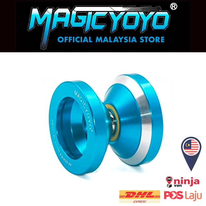 Magic Yoyo N8 Pour Adulte, Yoyo Réactif Pour Les Enfants Débutants, Yoyo En Aluminium, Trick YoYo Compétition Yoyo Avec Remplacements Unresponsif Yoyo Palier 5 Cordes Yoyo Gants (Argent Noir Yoyo Professionnel