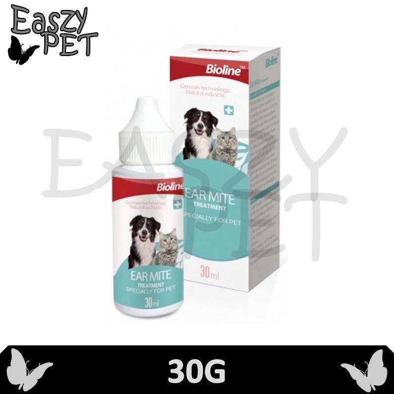 Bioline Ear Mite Treament Oil Ear Drop 30ml Shopee Malaysia