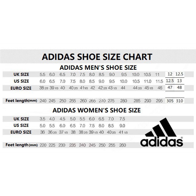 uk size to us size adidas