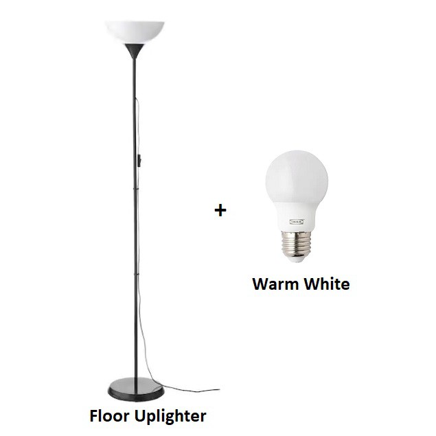 IKEA NOT Floor Uplighter / Stand Floor Lamp / Lampu Lantai / E27 LED