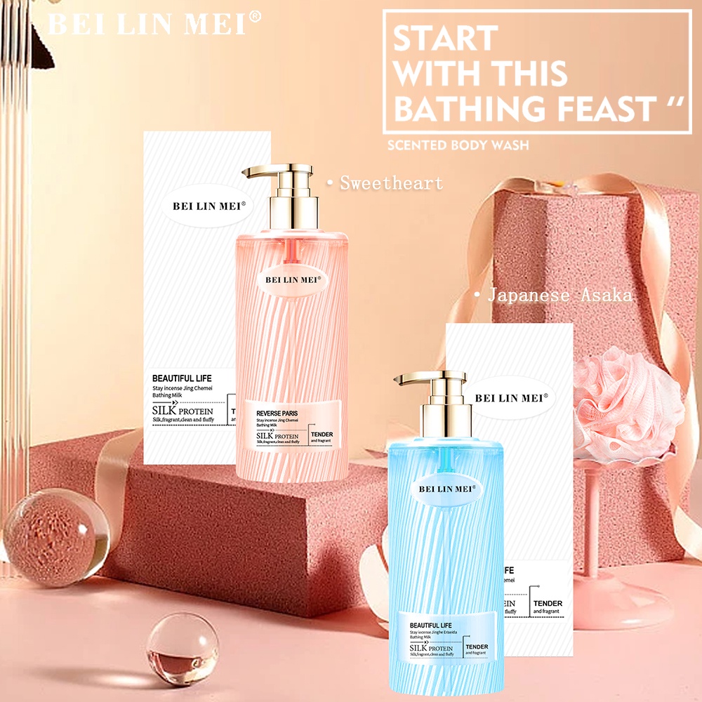 Perfume Body Wash Scented Shower Gel Sabun Mandian for Brightening