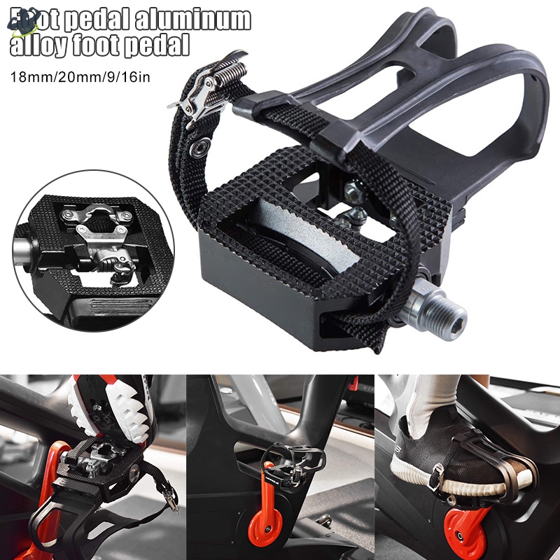 spin bike clip pedals