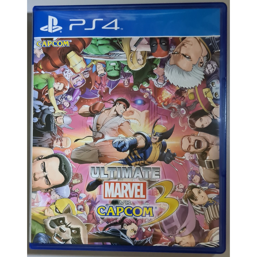 PS4 Ultimate Marvel Vs Capcom 3 (R3) (Used) | Shopee Malaysia