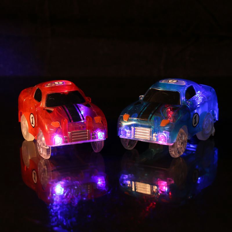 glow in the dark cars and track