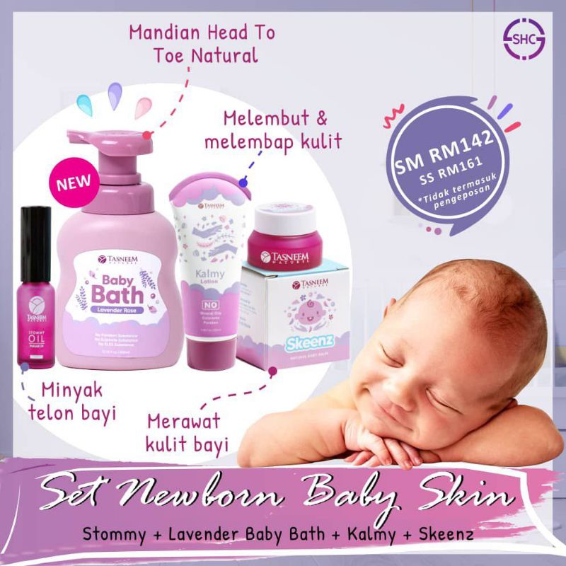 Set NewBorn Tasneem Baby Skin | Shopee Malaysia