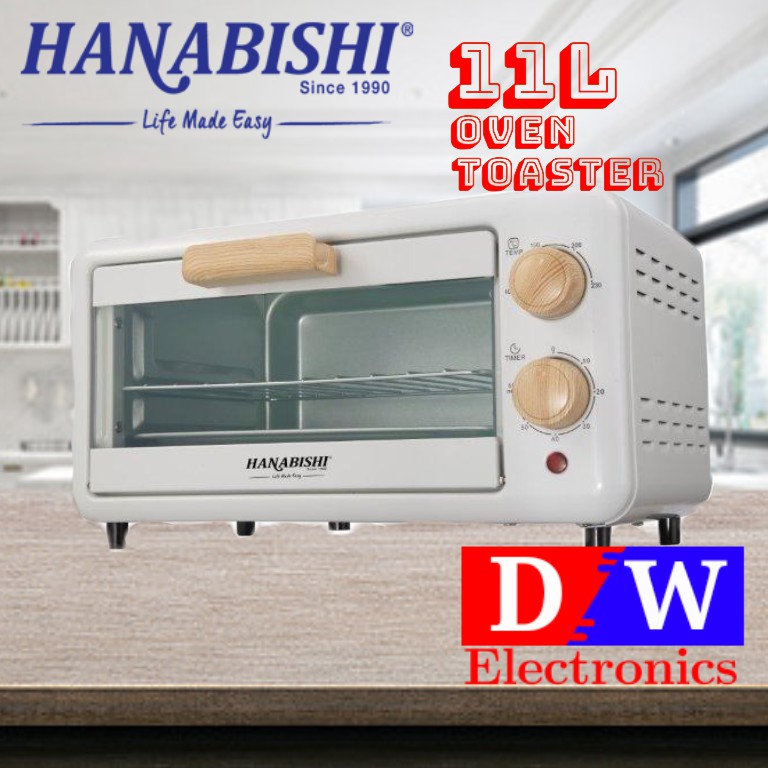 Hanabishi Oven Toaster 11Litre HA611T Shopee Malaysia