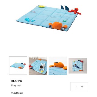 ikea klappa play mat