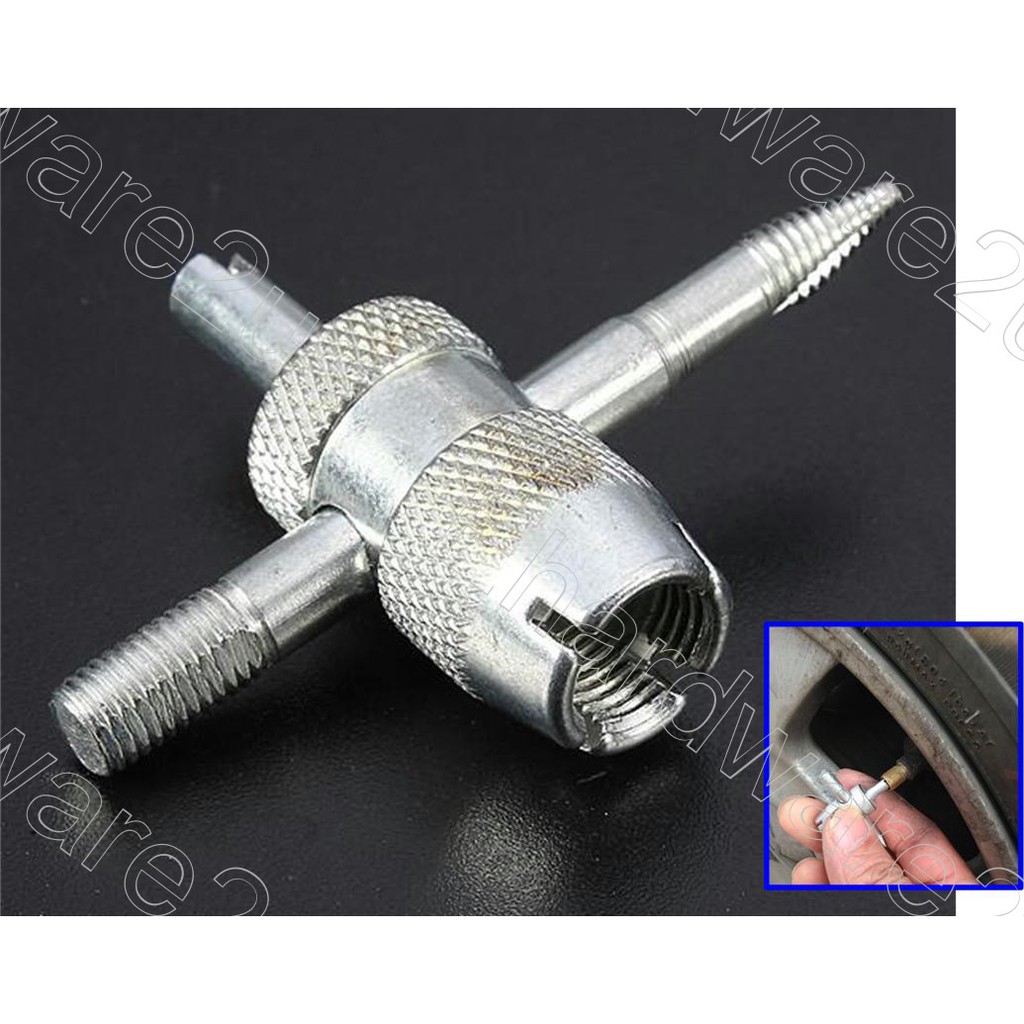 Versatile 4in1 Schrader Tire Valve Repair Tool (78024) Shopee Malaysia