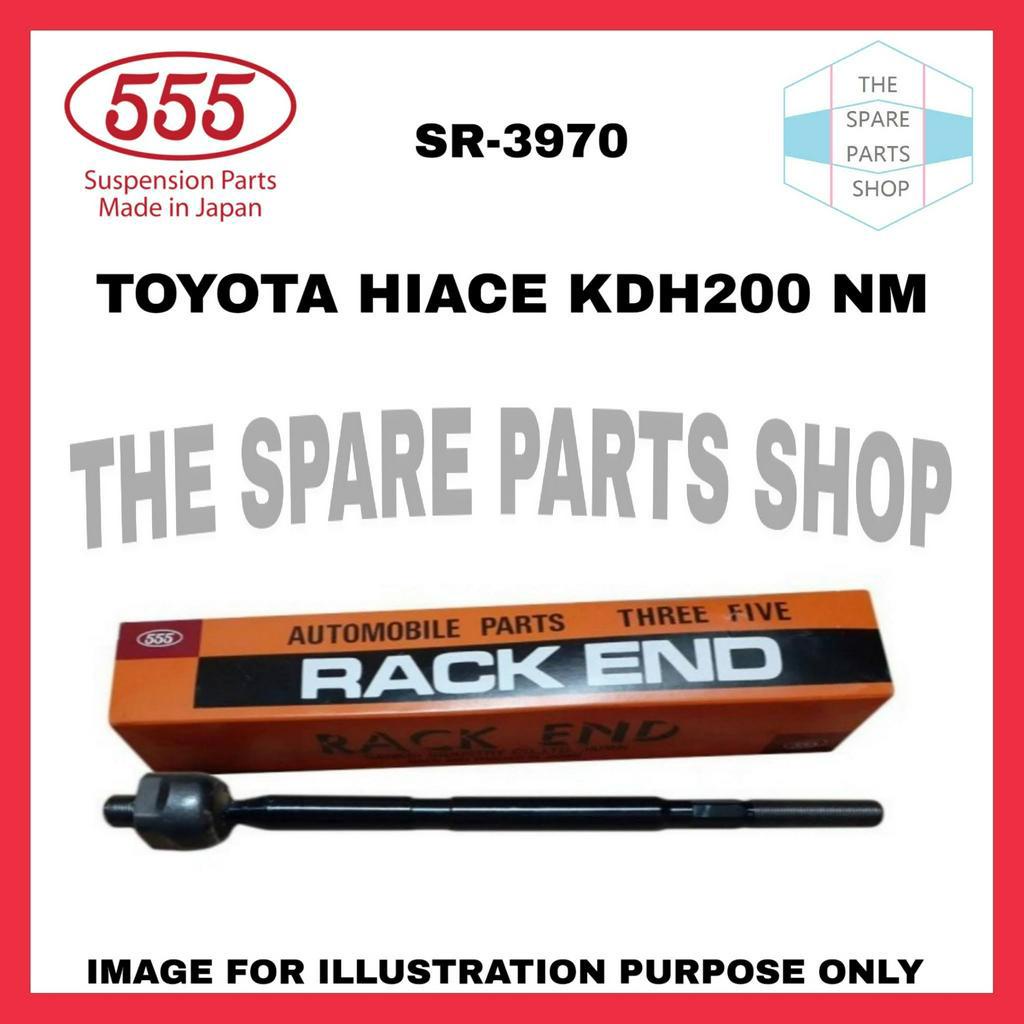 TOYOTA HIACE KDH200 RACK END BRAND 555 1SET 2PCS (SR-3970) | Shopee ...