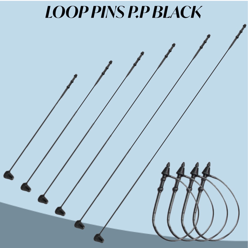 5000 Pcs Transparent Snap Lock Pins Loop Price Tag Fastener Hook Ties