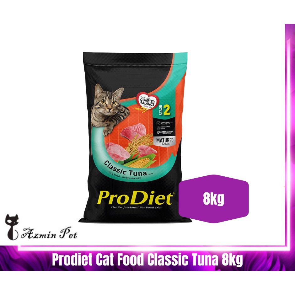 Prodiet Classic Tuna Cat Dry Food 8KG Shopee Malaysia