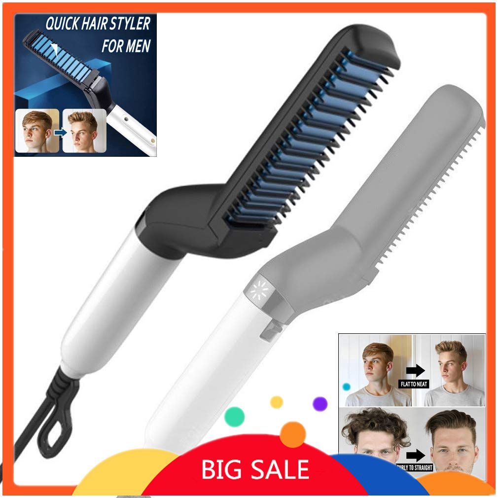 Professional Men S Heat Hair Styling Ceramic Curler Straightener