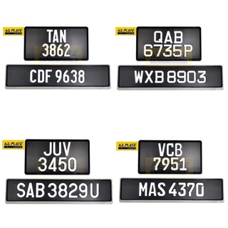💥Plate Kereta Wira(Besi)💥💯ORIGINAL ( SEPASANG )  Shopee Malaysia