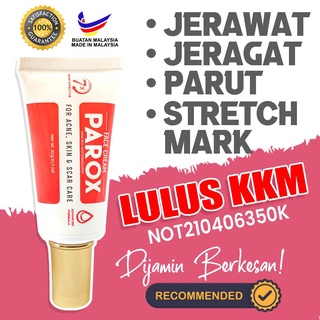 Krim Parut Parox, ubat parut paling berkesan, serum parut, scar cream