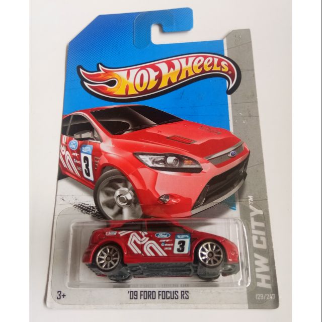 09 ford focus rs hot wheels