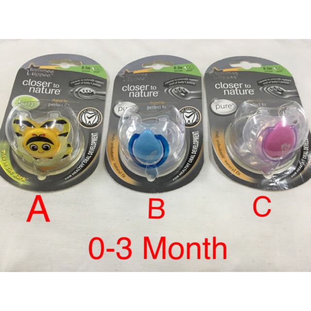 orthodontic pacifier tommee tippee