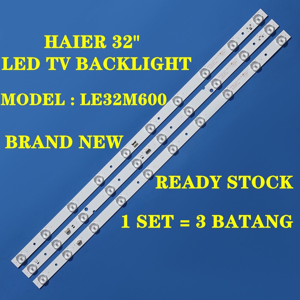 (Ready Stock) LE32M600 HAIER 32" LED TV Backlight (1Set) | Shopee Malaysia