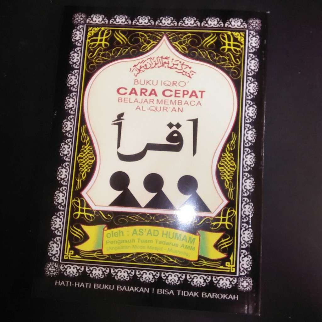 buku iqra hitam as ad humam Shopee Malaysia