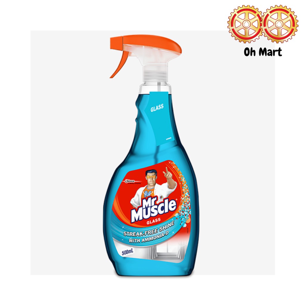 Mr Muscle Glass Cleaner 500 g Shopee Malaysia