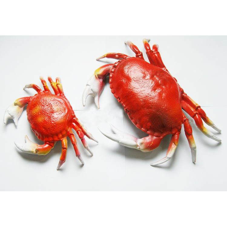 Artificial Crab Decoration Fake Sea Creatures Seafood for Home Party