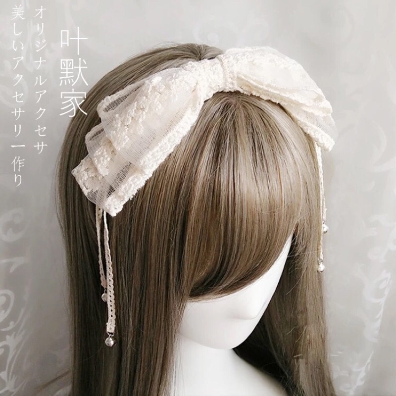 Kc lolita hair bow