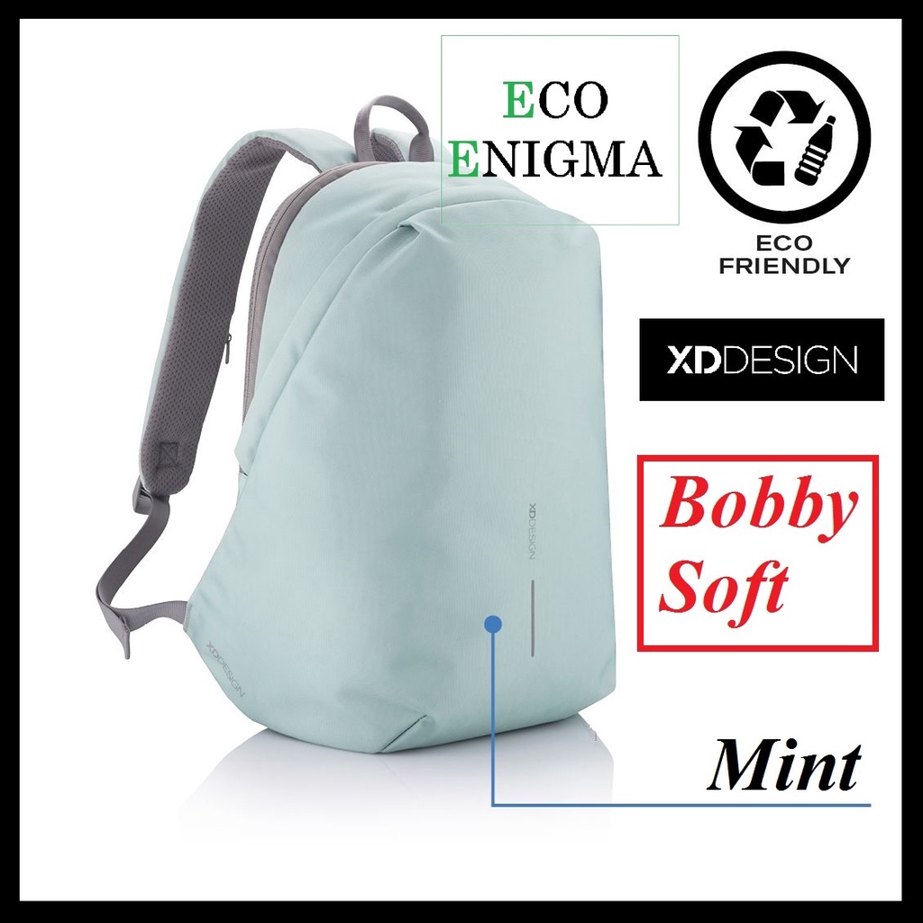 Bobby Soft AntiTheft Backpack to fit every style Mint XD Design