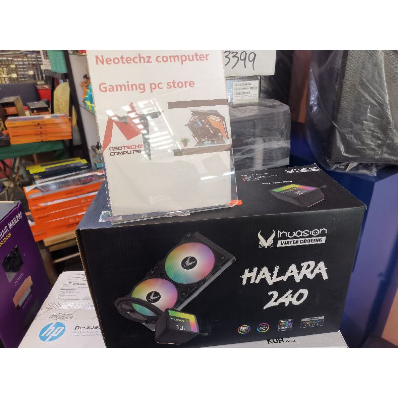 Invasion 240aio water cooler with led screen Shopee Malaysia