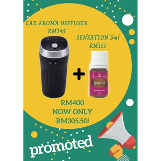 Young Living YL Car Aroma Diffuser with Oils | Shopee Malaysia