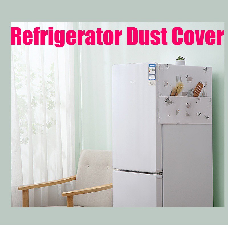 Waterproof Refrigerator Dust Cover Refrigerator Cover Household Freezer ...
