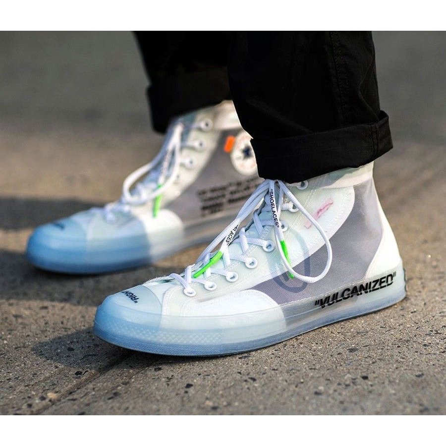 converse off white transparent