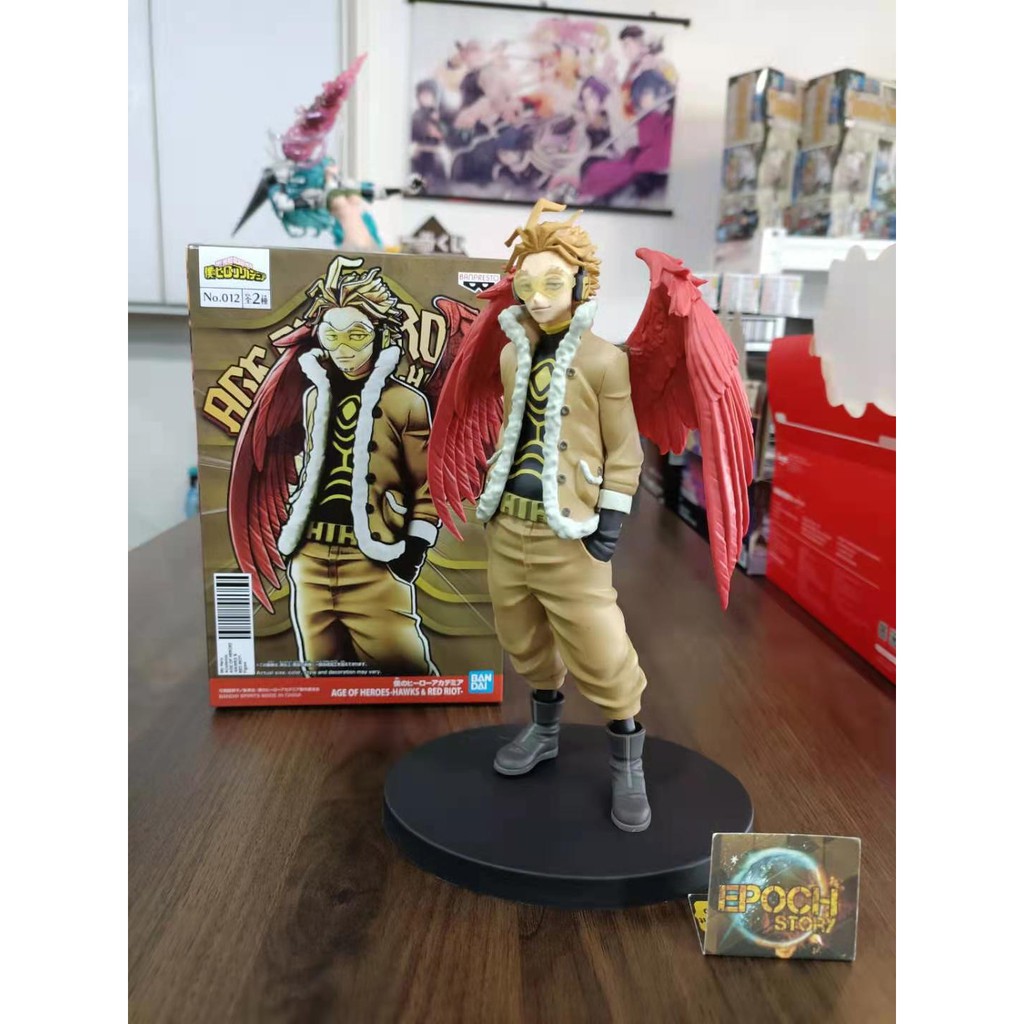 My Hero Academia Age Of Heroes Hawks And Red Riot A Hawks Shopee Malaysia